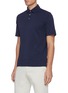 Front View - Click To Enlarge - TRUNK - 'Moxon' Cotton Polo Shirt
