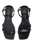 Detail View - Click To Enlarge - PEDRO GARCIA  - Kairi' crystal square-toe sandals