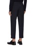 Back View - Click To Enlarge - VALENTINO GARAVANI - Centre Crease Tailored Crop Wool Pants