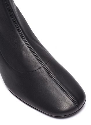 Detail View - Click To Enlarge - BY FAR - 'Carlos 22' Block Heel Leather Ankle Boots