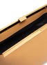 Detail View - Click To Enlarge - KHAITE - 'Aimee' Metal Clasp Leather Clutch