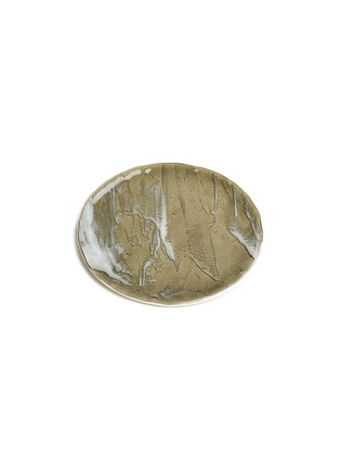 Main View - Click To Enlarge - VETROFUSO - Marble Dinner Plate – Marble Grey