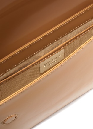 Detail View - Click To Enlarge - BY FAR - 'Manu' semi patent leather baguette shoulder bag