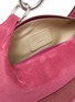 Detail View - Click To Enlarge - BY FAR - 'Bougie' colourblock suede slouchy hobo bag