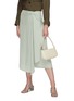Figure View - Click To Enlarge - BY FAR - 'Rachel' croc embossed leather small handle bag