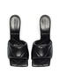 Detail View - Click To Enlarge - BOTTEGA VENETA - Intrecciato leather square toe heeled sandals