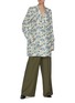 Figure View - Click To Enlarge - PETAR PETROV - Wrap around waist suiting pants