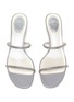 Detail View - Click To Enlarge - RENÉ CAOVILLA - Crystal embellished block heel sandals
