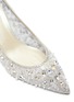 Detail View - Click To Enlarge - RENÉ CAOVILLA - Cinderella' Crystal Embellished Lace Pumps