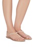 Figure View - Click To Enlarge - RENÉ CAOVILLA - Pepita' pearl and crystal embellished sandals