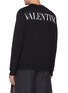 Back View - Click To Enlarge - VALENTINO GARAVANI - Lace pocket back logo print long sleeve T-shirt