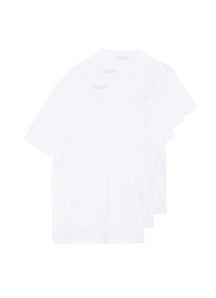Main View - Click To Enlarge - PRADA - Cotton T-shirt 3-pack Set