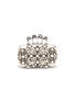 Main View - Click To Enlarge - ALEXANDER MCQUEEN - Jewel pearl embellished knuckle clutch