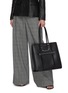 Figure View - Click To Enlarge - ALEXANDER MCQUEEN - The Tall Story' Knot Detail Leather Tote