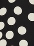 Detail View - Click To Enlarge - VALENTINO GARAVANI - Contrast polka dot wool-silk blend dress