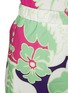  - VALENTINO GARAVANI - Graphic floral print cotton drawstring pants