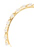 Detail View - Click To Enlarge - LELET NY - Lainy' 14k antique gold plated pearl headband