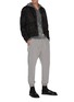 Figure View - Click To Enlarge - SONG FOR THE MUTE - Zip Slit Hem Sweatpants