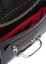 Detail View - Click To Enlarge - ALEXANDER MCQUEEN - 'THE SMALL STORY' Metal Handle Knot Detail Crossbody Bag