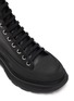 Detail View - Click To Enlarge - ALEXANDER MCQUEEN - TREAD SLICK' PLATFORM SOLE ROUND TOE BOOTS