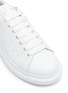 Detail View - Click To Enlarge - ALEXANDER MCQUEEN - 'Oversized Sneakers' in Calfskin Leather