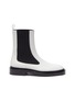 Main View - Click To Enlarge - JIL SANDER - Flat Chelsea leather boots