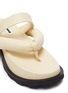 Detail View - Click To Enlarge - JIL SANDER - Cleated sole thong sandals