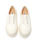 Detail View - Click To Enlarge - JIL SANDER - Chunky sole canvas sneakers