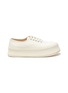 Main View - Click To Enlarge - JIL SANDER - Chunky sole canvas sneakers