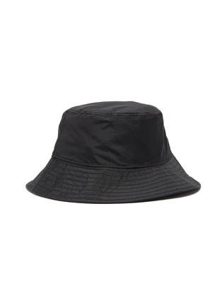 Figure View - Click To Enlarge - ACNE STUDIOS - Face Plaque Nylon Bucket Hat
