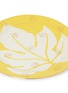 Detail View - Click To Enlarge - YATO - Handpainted Aralia Porcelain Large Plate – Yellow