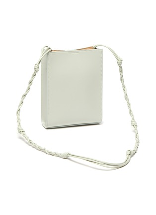 Detail View - Click To Enlarge - JIL SANDER - 'Tangle' braided shoulder strap leather small crossbody bag