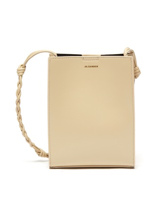 Main View - Click To Enlarge - JIL SANDER - 'Tangle' braided shoulder strap leather small crossbody bag