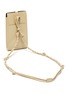 Detail View - Click To Enlarge - JIL SANDER - Tangle' braided strap leather phone case