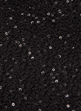 Detail View - Click To Enlarge - MIU MIU - Sequin Tweed Mini Skirt