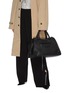 Front View - Click To Enlarge - BALENCIAGA - Neo Classic City' leather shoulder bag