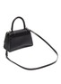 Detail View - Click To Enlarge - BALENCIAGA - 'Hourglass Small' leather shoulder bag
