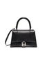 Main View - Click To Enlarge - BALENCIAGA - 'Hourglass Small' leather shoulder bag