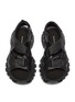 Detail View - Click To Enlarge - BALENCIAGA - Logo embossed velcro strap track sandals