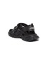  - BALENCIAGA - Logo embossed velcro strap track sandals