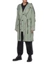 Figure View - Click To Enlarge - OAMC - Drawstring waist fishtail parka
