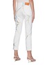 Back View - Click To Enlarge - STELLA MCCARTNEY - Marble effect skinny jeans