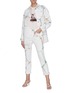 Figure View - Click To Enlarge - STELLA MCCARTNEY - Marble effect skinny jeans