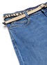  - STELLA MCCARTNEY - Logo belt wide hem jeans