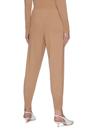 Back View - Click To Enlarge - STELLA MCCARTNEY - Cashmere blend light soft shape pants