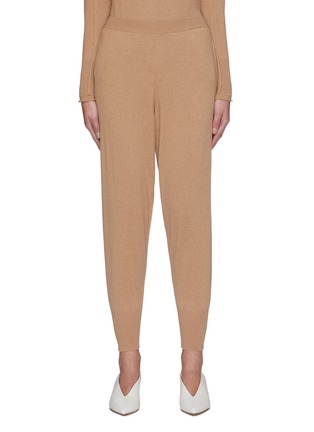 Main View - Click To Enlarge - STELLA MCCARTNEY - Cashmere blend light soft shape pants