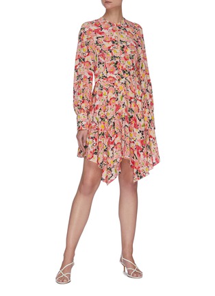 Figure View - Click To Enlarge - STELLA MCCARTNEY - Felicity' floral print silk dress