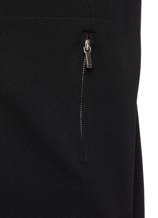  - ATTACHMENT - Zipper Detail Knit Jacket