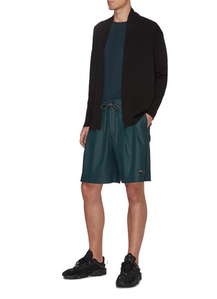 Figure View - Click To Enlarge - ATTACHMENT - Drop Shoulder Slim Fit Cardigan