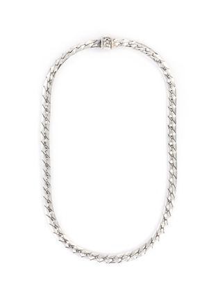 Main View - Click To Enlarge - EMANUELE BICOCCHI - Herringbone Chain Silver Necklace